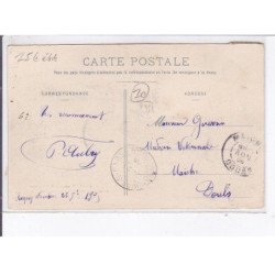 BRIENNE-le-CHATEAU: grandes manoeuvres de l'est 1905, le ministre de la guerre - état