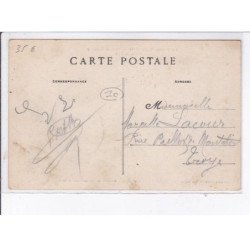 LA MOTTE-TILLY: route de courceroy, entrée du pays - très bon état
