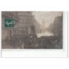 PARIS - inondations 1910 - rue de Lyon - carte photo - très bon état