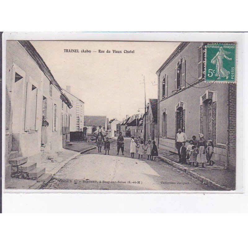 TRAINEL: rue du vieux chatel - très bon état