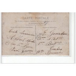 PARIS - inondations 1910 - rue de Lyon - carte photo - très bon état