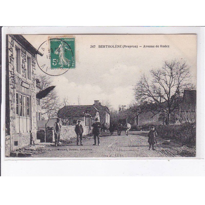 BERTHOLENE: avenue de rodez - très bon état