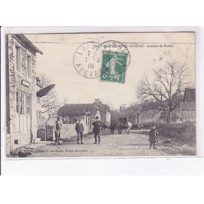 BERTHOLENE: avenue de rodez - état
