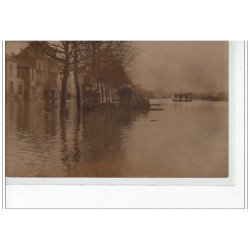 PARIS - inondations 1910 - carte photo - très bon état