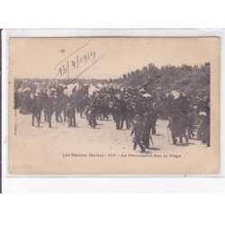 LES SAINTES-MARIES: la procession sur la plage - état