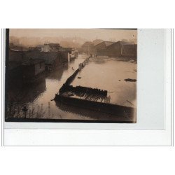 PARIS - inondations 1910 - rue du Loiret - photo - très bon état
