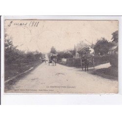 LA CHAPELLE-YVON: attelage, scène de rue - état
