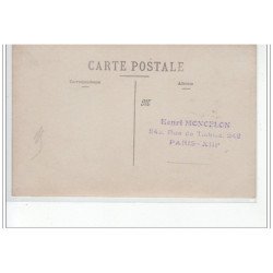 PARIS - inondations 1910 - quai de la Rapée - carte photo - très bon état