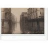 PARIS - inondations 1910 - rue Saint Charles - carte photo - très bon état