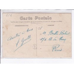 SALIGNY-le-VIF: la place et la mairie - très bon état