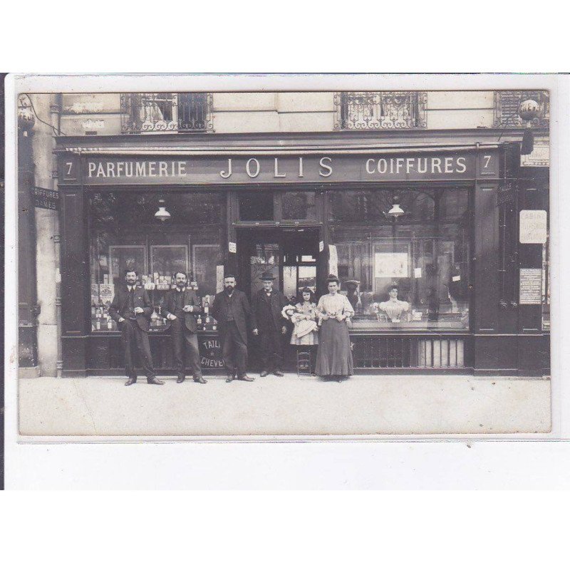 PARIS: 75013, 7 boulevard arago, parfumerie Jolis, coiffures - très bon état