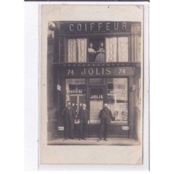 PARIS: 75003, 74 rue charlot, coiffeur, Jolis - bon état