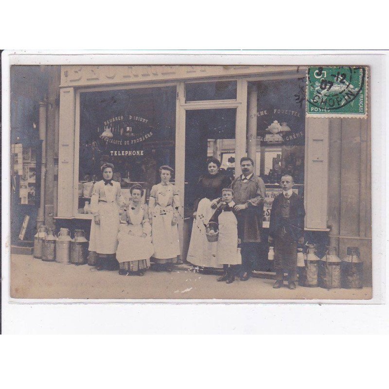 PARIS: 75016, épicerie, beurre, oeufs, fromages, chauviere - très bon état