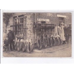 GUILBERVILLE: café, sellier - état