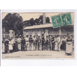 SAINT-PHILBERT-sur-RISLE: la sortie du tissage - état