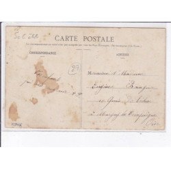 LA HEUNIERE: intérieur de ferme - état