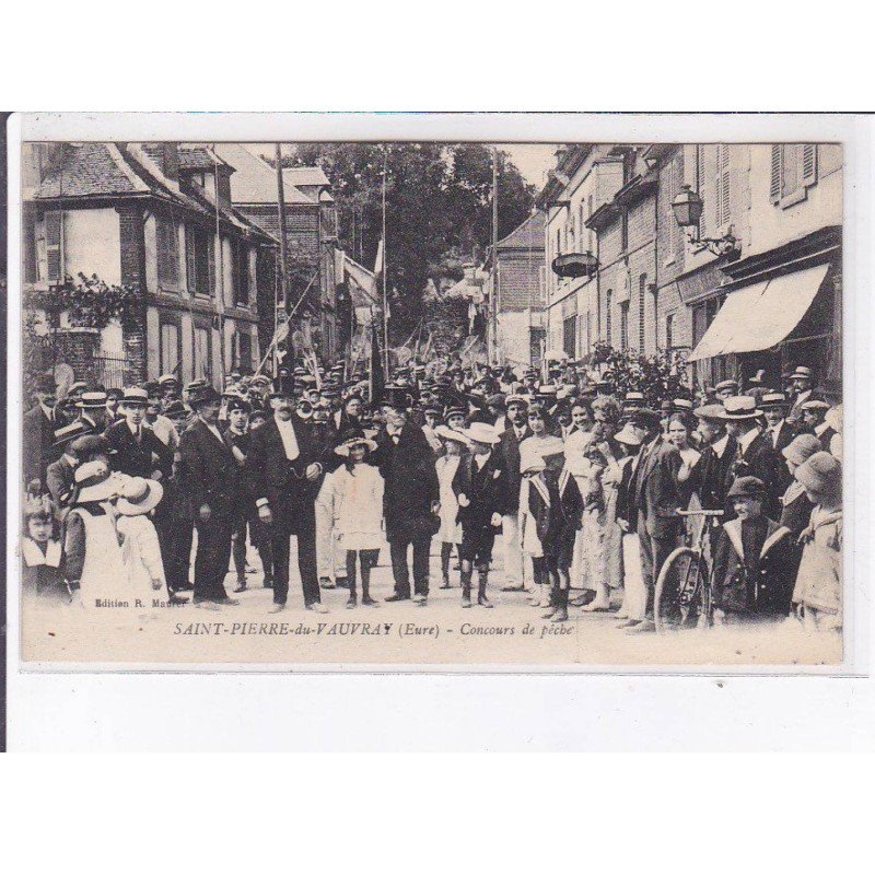 SAINT-PIERRE-du-VAUVRAY: concours de pêche - très bon état