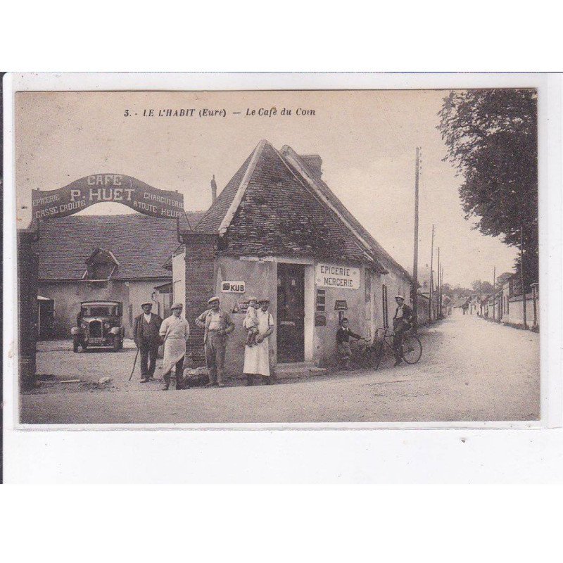 LE L'HABIT: le café du coin, P. Huet - très bon état