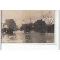 PARIS - inondations 1910 - carte photo - très bon état