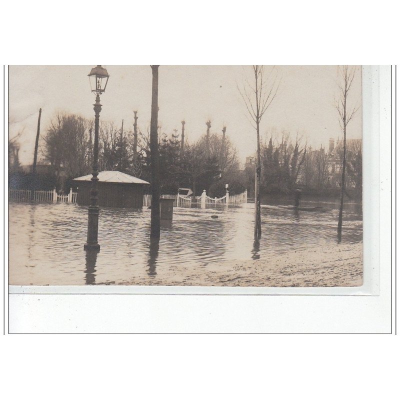 PARIS - inondations 1910 - carte photo - très bon état