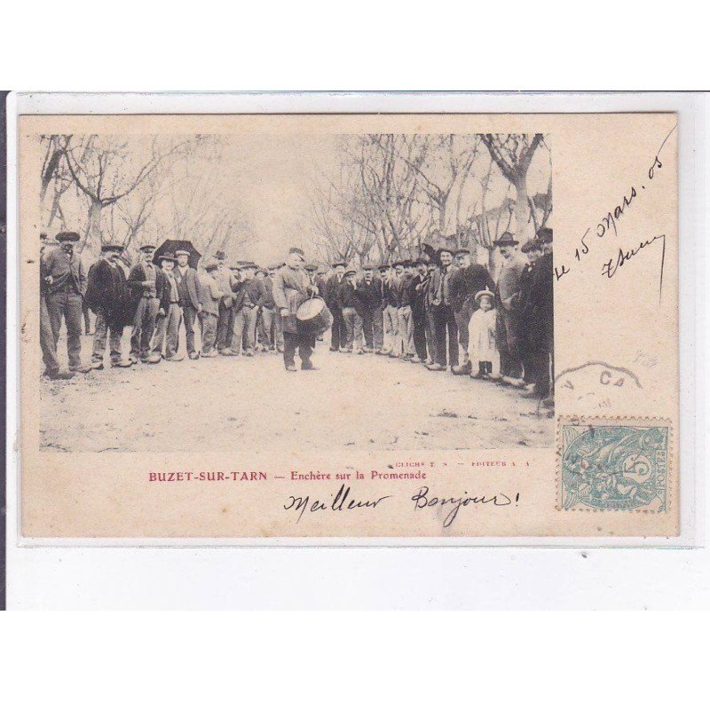 BUZET-sur-TARN: enchère sur la promenade - très bon état