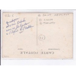 SAINT-RESTITUT: église, travaux - très bon état