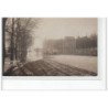 PARIS - inondations 1910 - quai de Passy - carte photo - très bon état
