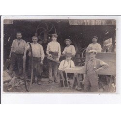 METIERS: atelier de fabrication voitures, attelage (automobile) - très bon état