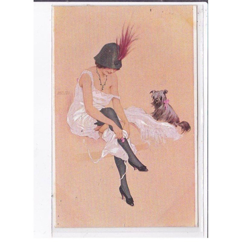 KIRCHNER Raphael: riquette et son chien - très bon état