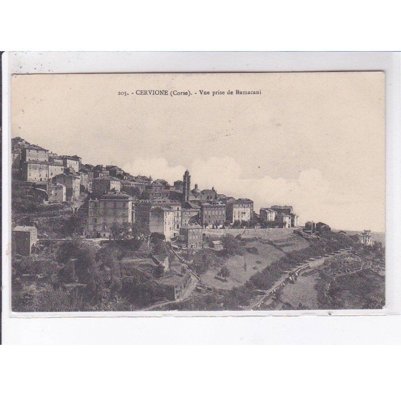 CERVIONE: vue prise de ramacani - très bon état