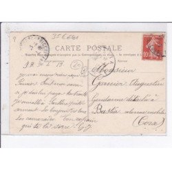 SARTENE: place porte, rue borgo café des amis et rue saint-damien - état