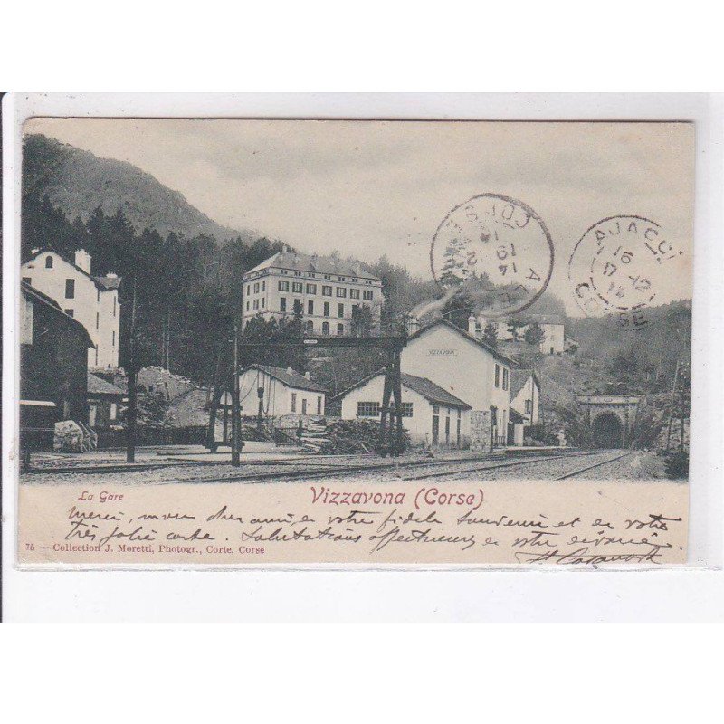 VIZZAVONA: la gare - état