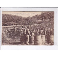 COTE-D'OR: les vendanges en bourgogne, cueillette du raisin - très bon état