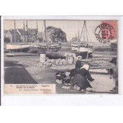 LOGUIVY: lavoir sur la grève - état