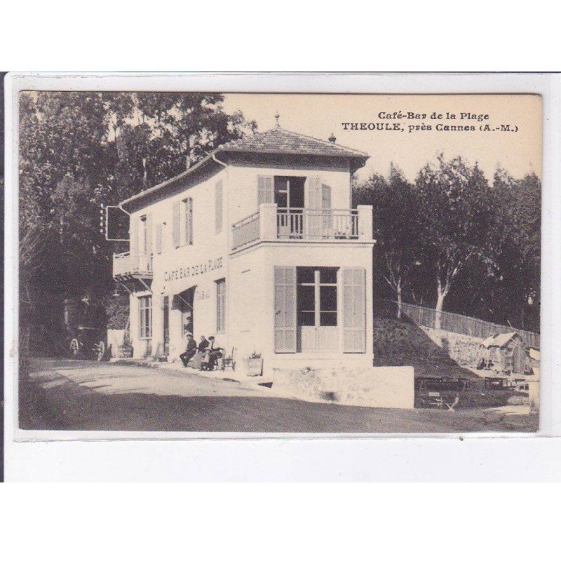 THEOULE: café-bar de la plage - très bon état