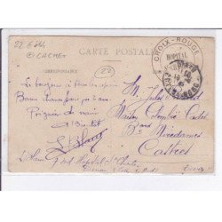 DINAN: grand hôtel de paris et d'angleterre, Piro propriétaire, rue thiers, cachet - état