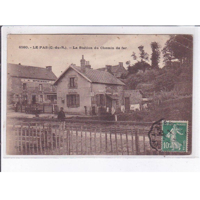 LE PAS: la station du chemin de fer - état