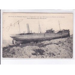 LE VAL-ANDRE: naufrage du steamer anglais "pouvoir" sur les rochers de la pointe de la guette - très bon état
