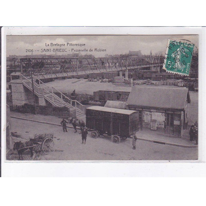 SAINT-BRIEUC: passerelle de robien - très bon état