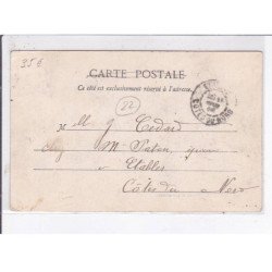 PLEGUIEN: rentrée de la procession - très bon état