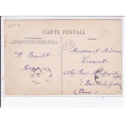 SAINT-GEORGES-LA-POUGE: place de la mairie et la fontaine - très bon état
