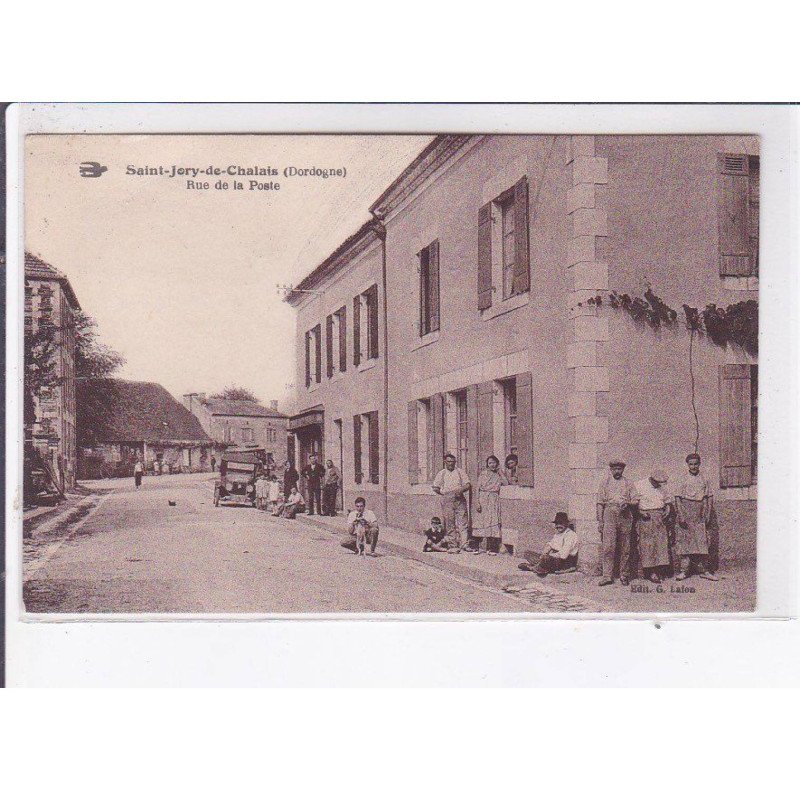 SAINT-JORY-de-CHALAIS: rue de la poste - très bon état