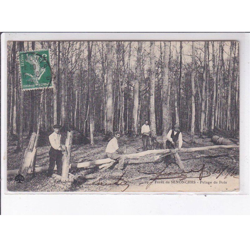 SENONCHES: forêt, pelage de bois - très bon état