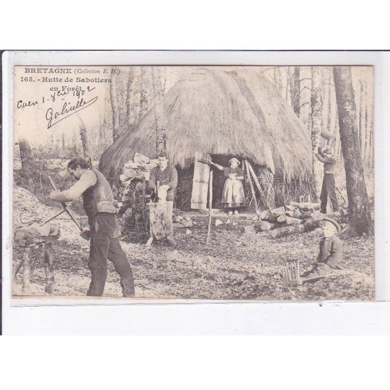 FINISTERE: hutte de sabotiers - très bon état
