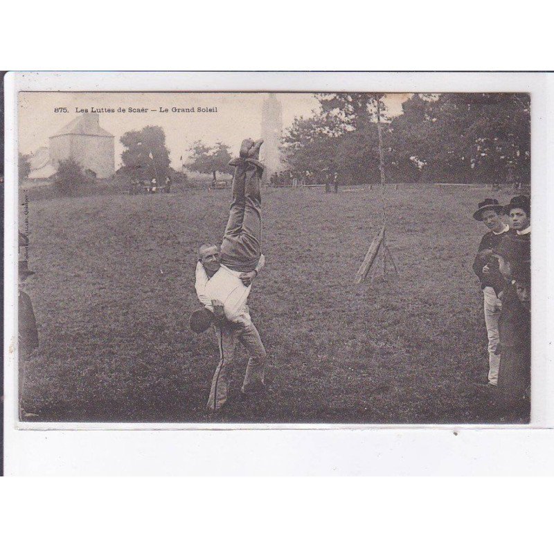 SCAER: le grand soleil, lutte - très bon état