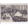 LANDERNEAU: place du marché un jour de foire - état