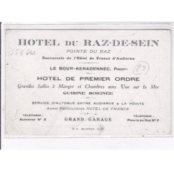 POINTE-du-RAZ: hôtel du raz-de-sein - état