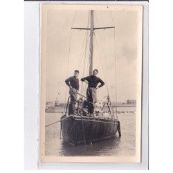 FINISTERE: 10CPA, bateaux et marins - très bon état