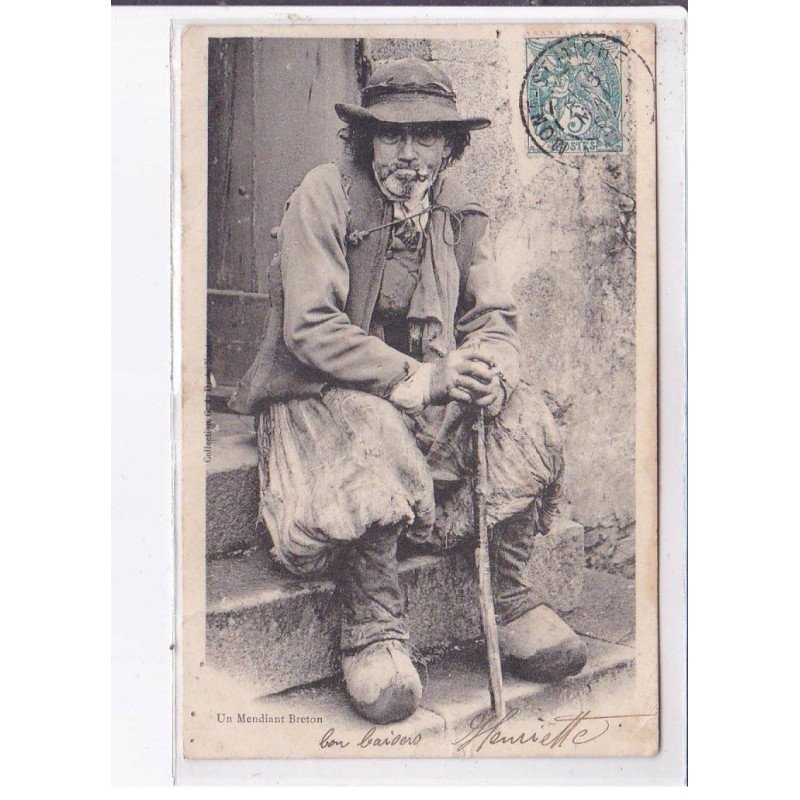 FINISTERE: un mendiant breton - état