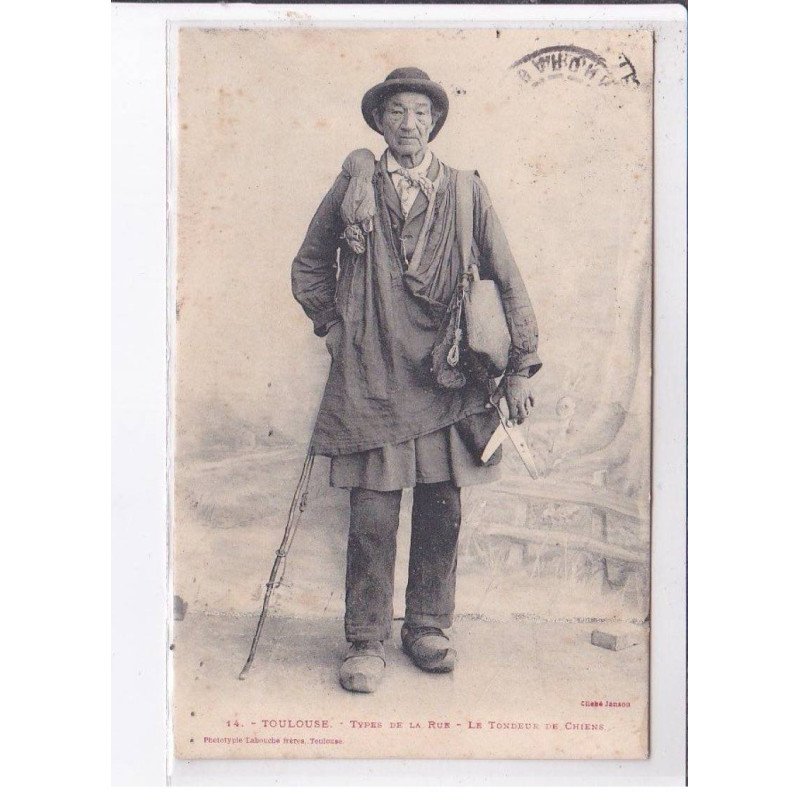 TOULOUSE: type de la rue, le tondeur de chien - état